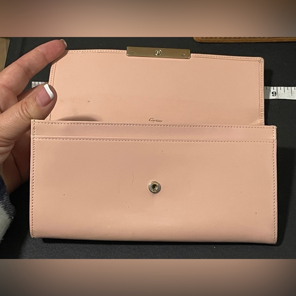 Cartier Love Collection long wallet in blush pink - Picture 2 of 16